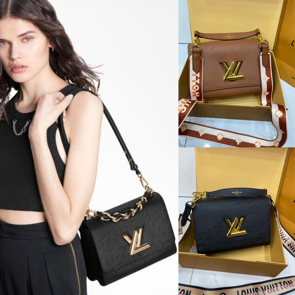 LOUIS VUITTON  MONOGRAM BAG WITH LONG BELT