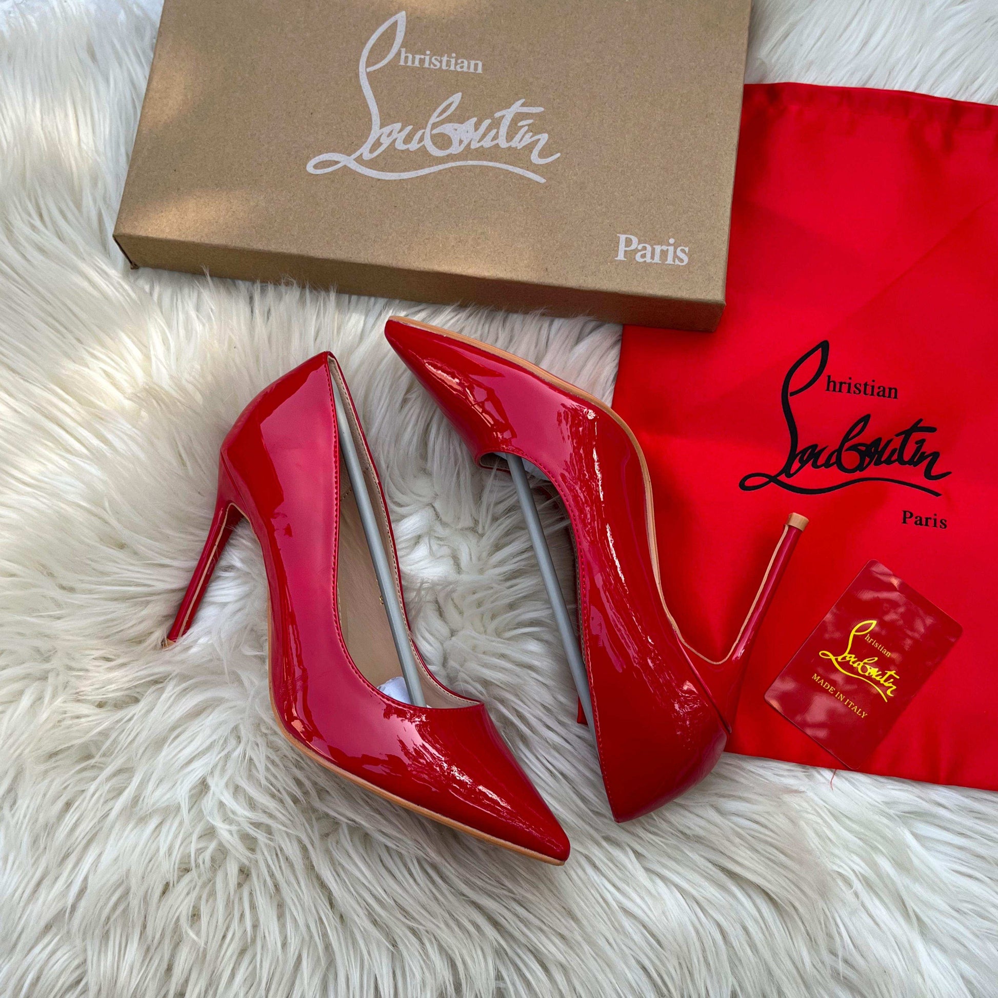 CHRISTIAN LOUBOUTIN IMPORTED HEELS