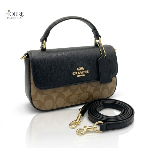 Fioure Classic Monogram Mini Top Handle Bag