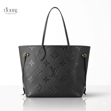 Fioure Embossed Monogram Tote Bag