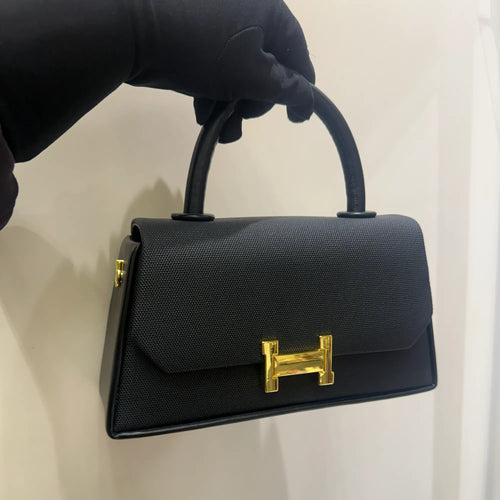 Textured Panel Cross Body Bag