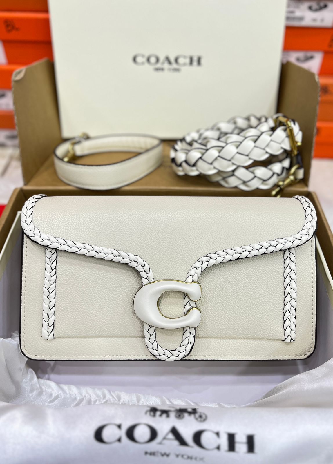 Coach  Tabby Shoulder Bag 26 with Braid