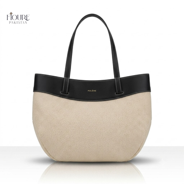 Fioure | Canvas & Leather Tote Bag