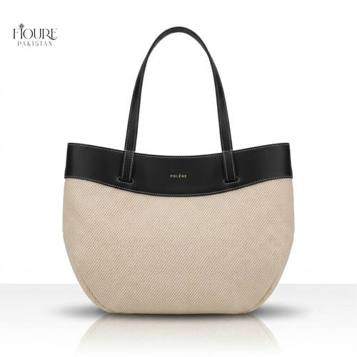 Fioure | Canvas & Leather Tote Bag