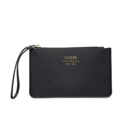 Guess Wristlet Pouch PO Black- 4784