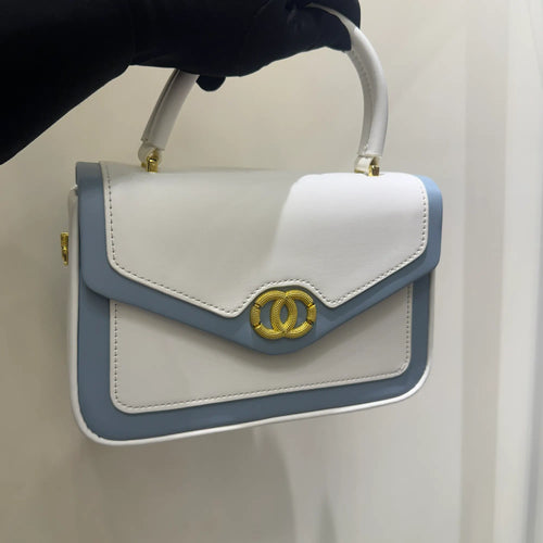 Color-Block Envelope Cross Body Bag