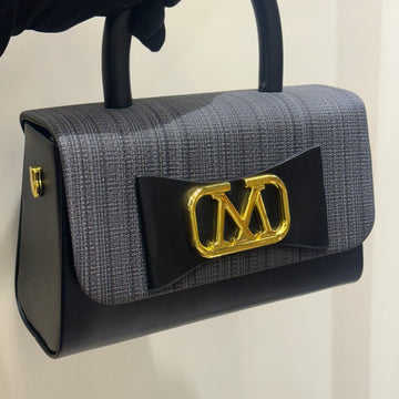 Bow Accent Textured Cross Body Bag