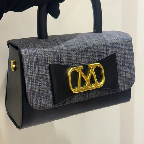 Bow Accent Textured Cross Body Bag