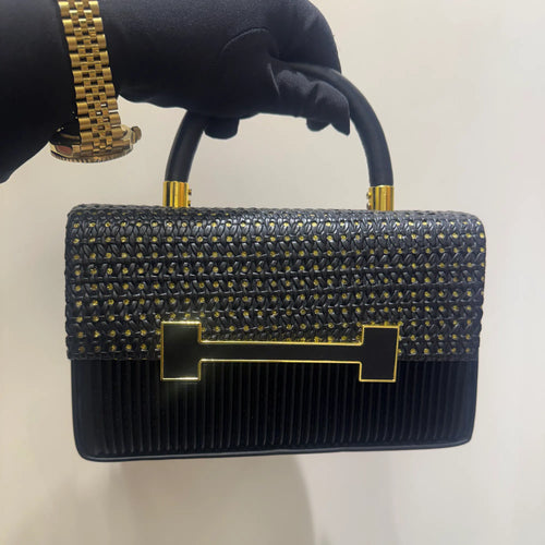 Premium Textures Cross Body Bag