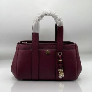 Fioure Aesthetic Calf Leather Top-Handle Tote Bag – Small
