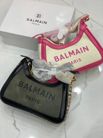 Fioure Balmain Structured Mini Bag — Premium Parisian Designer Accessory
