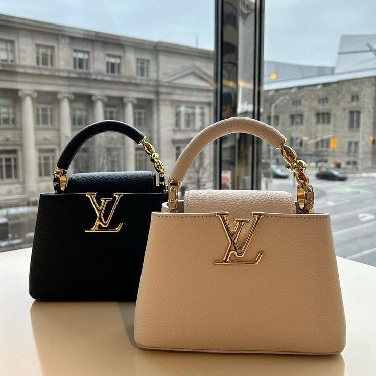 LOUIS VUITTON  Luxe Elegance Mini Tote – Ivory Edition