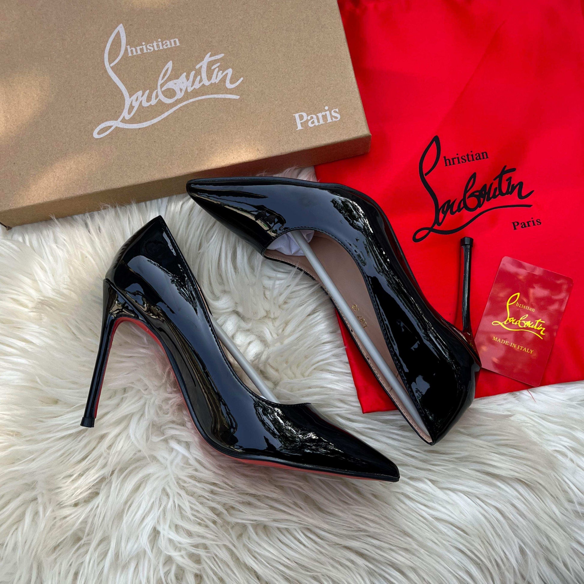CHRISTIAN LOUBOUTIN IMPORTED HEELS