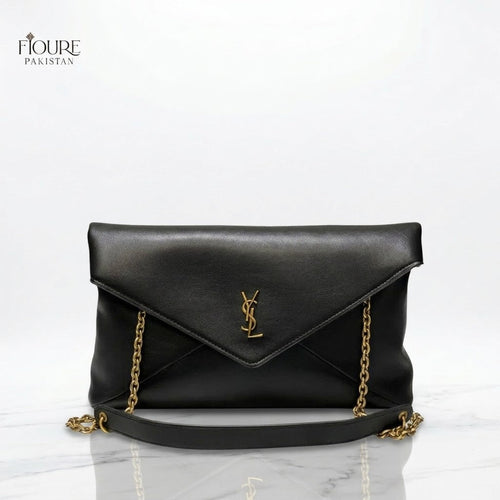 YSL Cassandre Mini Leather Crossbody Bag