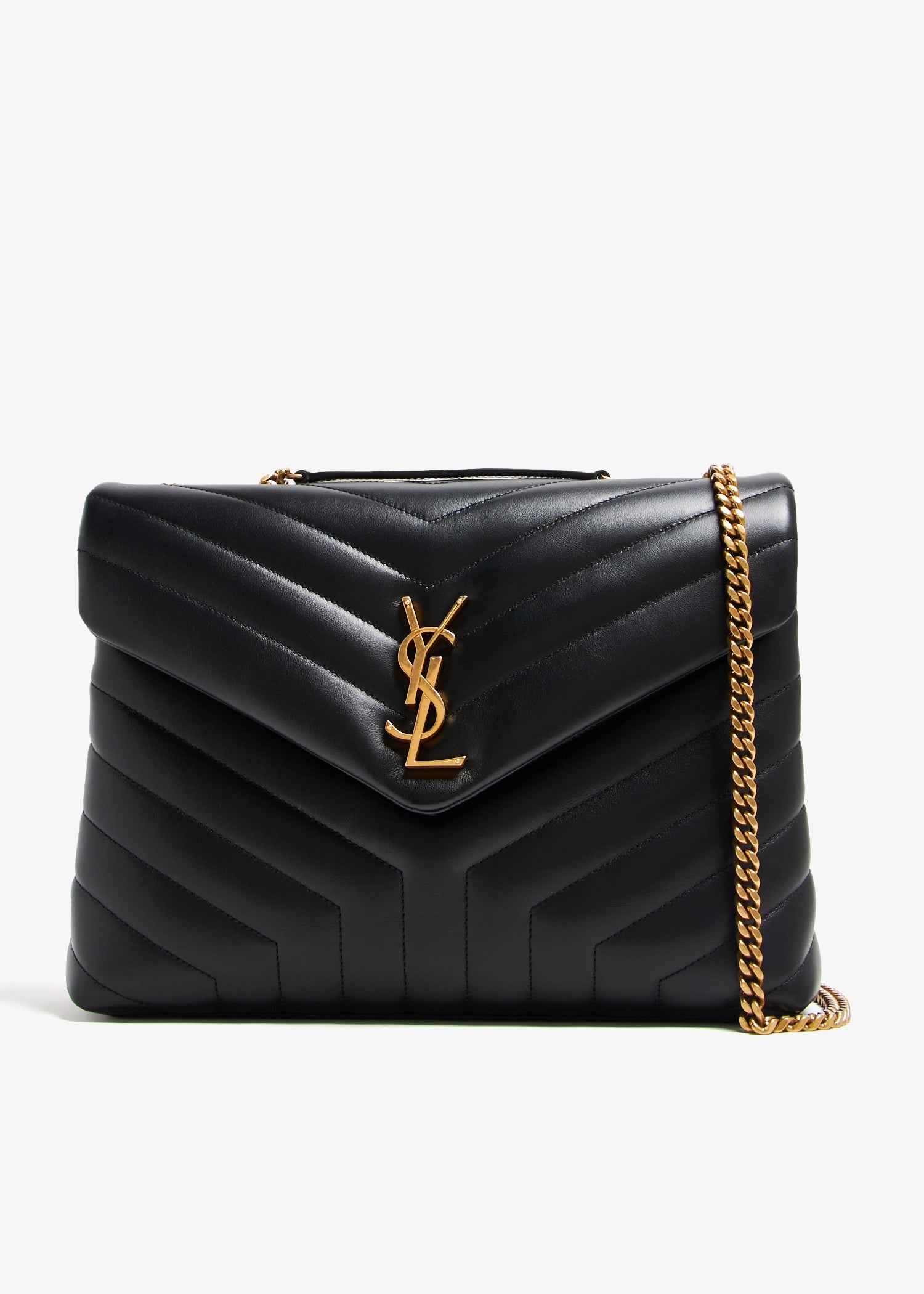YSL LouLou Medium Black