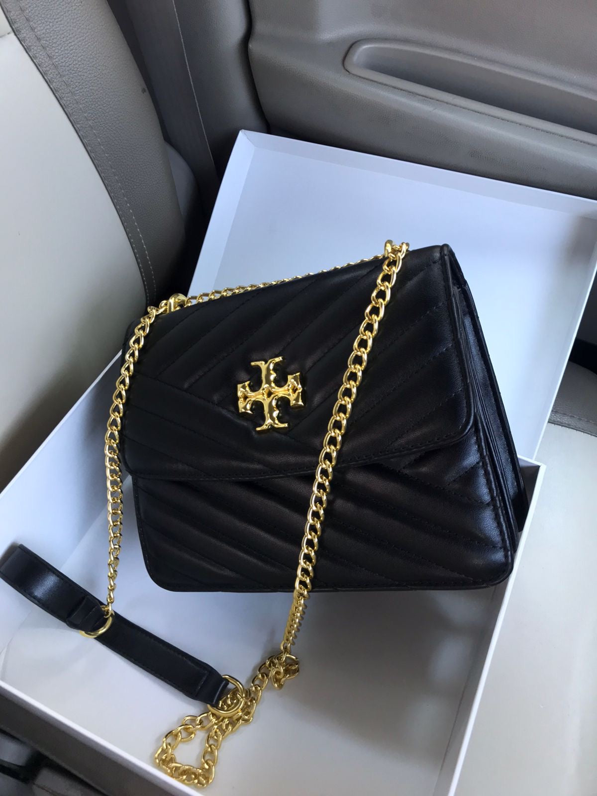 Tory Burch Kira Chevron Convertible