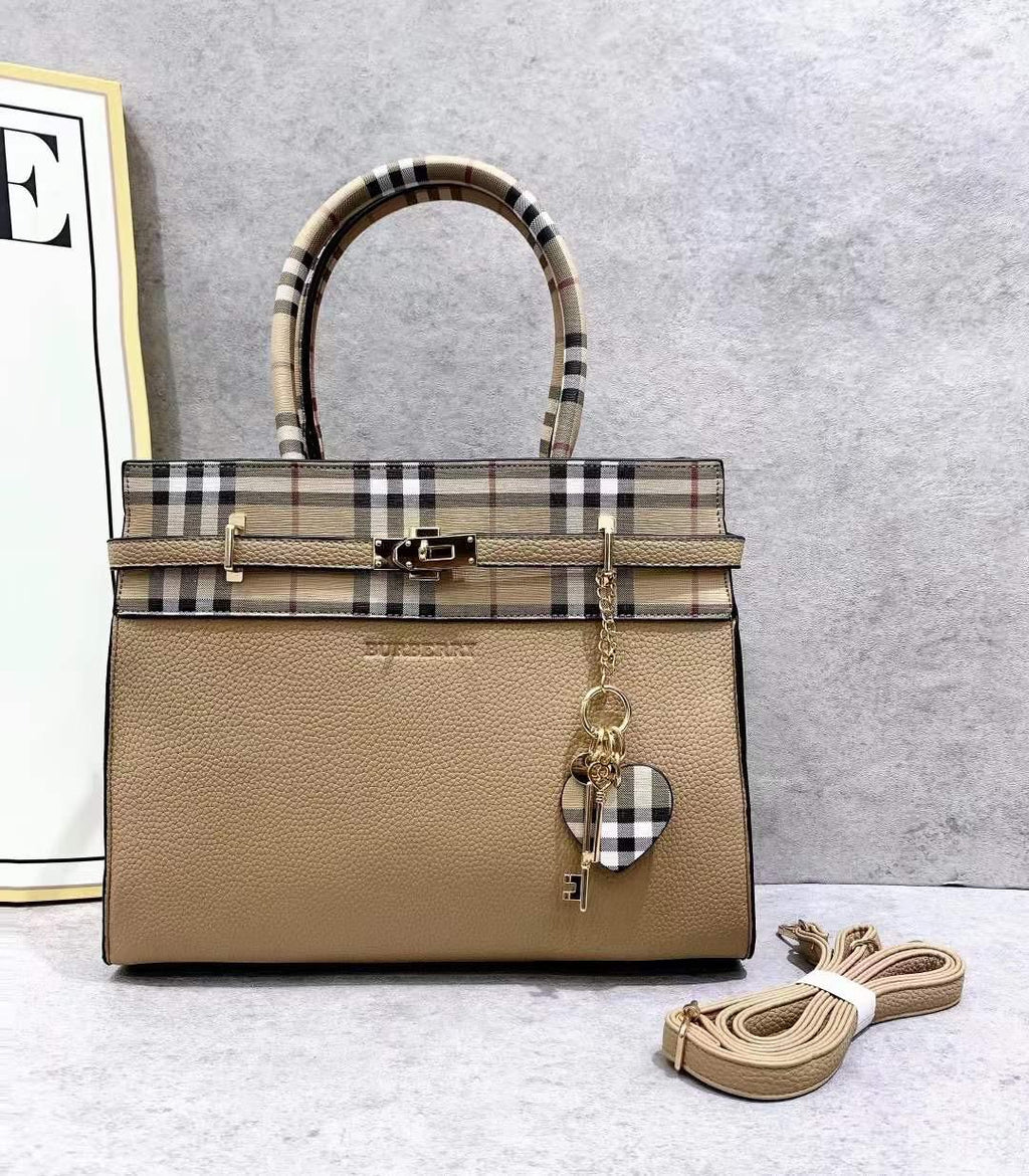 BURBERRY Satchel Purses and Handbags for Women Everyday Ladies Bags with Strap
