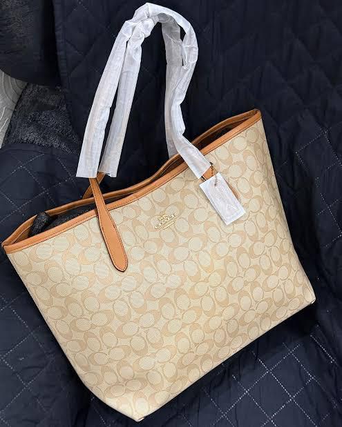 Fioure City Tote Bag — Signature Canvas & Leather in 5 Colours