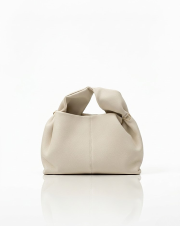 Polène Numéro Neuf Shoulder Bag - Premium Leather Hobo with Knotted Handle