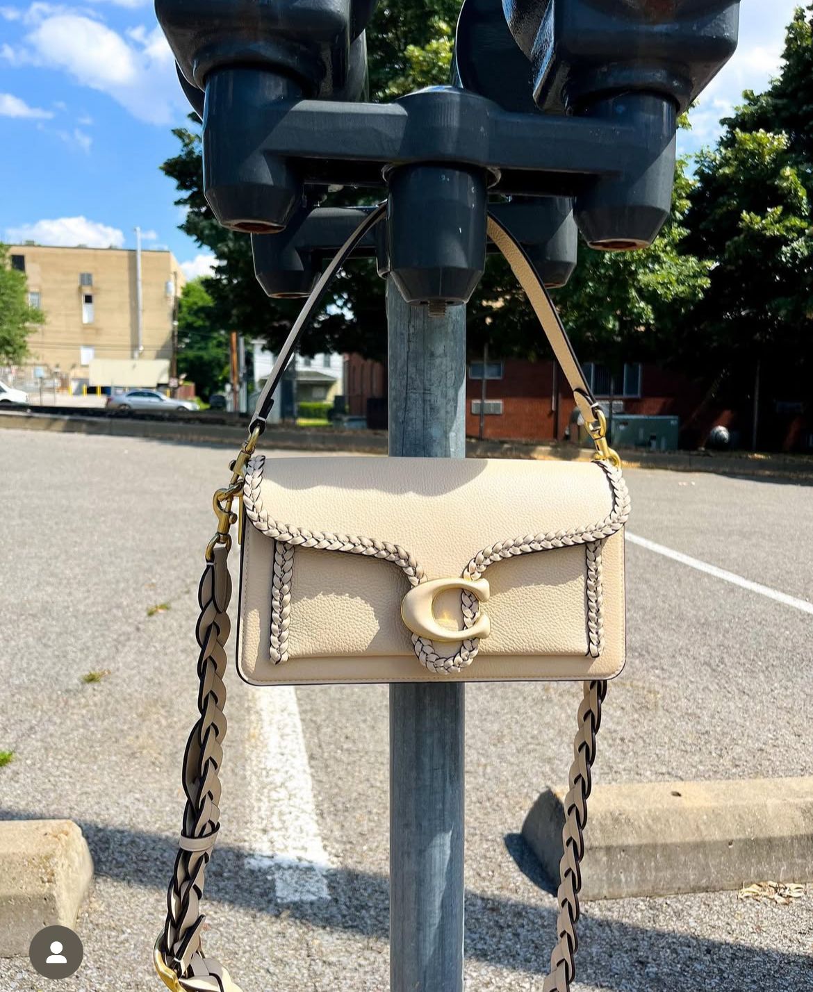 Coach  Tabby Shoulder Bag 26 with Braid