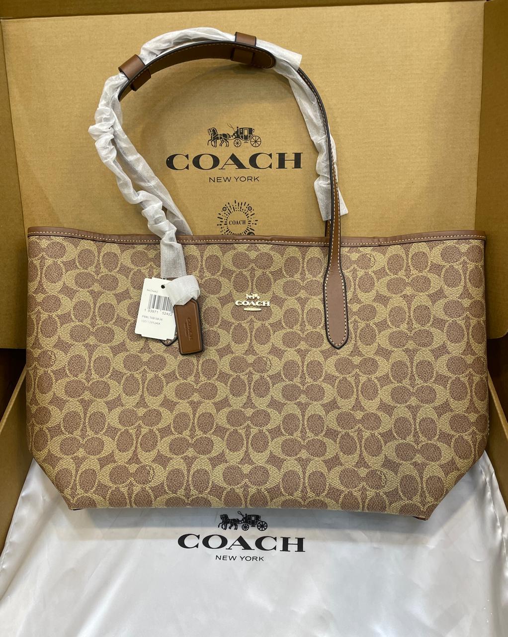 Fioure City Tote Bag — Signature Canvas & Leather in 5 Colours