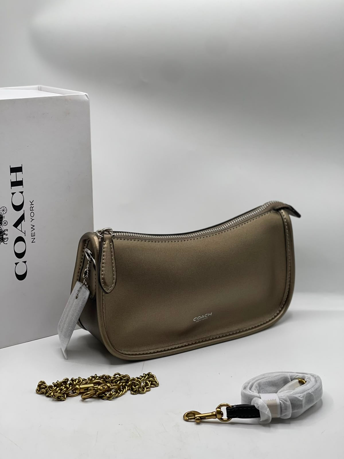 Back view of COH Waverly Bag in black