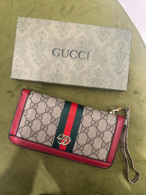 Fioure WALLET — Monogram Canvas in Red