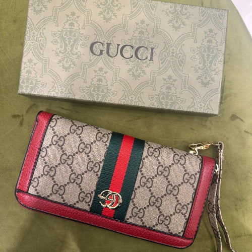 Fioure WALLET — Monogram Canvas in Red
