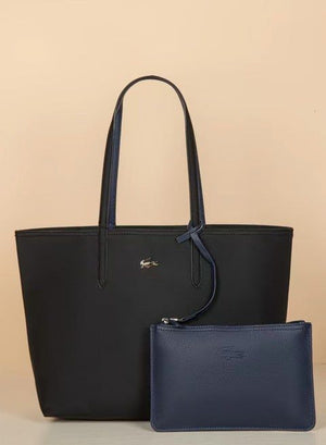 Fioure Signature Canvas Tote Bag — Premium Quality in Black-Gold & Red