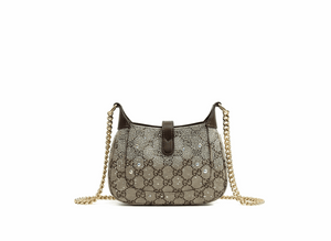 Fioure Shiny Quilted Crossbody Bag — Premium Import with Gold Hardware