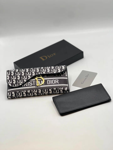 Fioure Wallet Shoes — Monogram Canvas in White