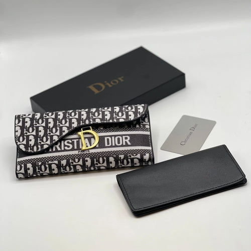 Fioure Wallet Shoes — Monogram Canvas in White