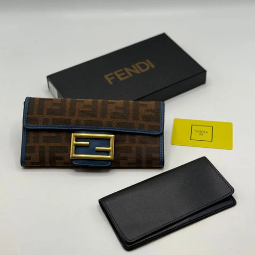 Fioure Wallet Shoes — Multi-Compartment in Blue
