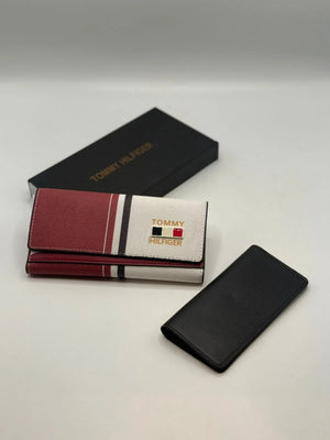 Fioure Wallet Shoes — Multi-Compartment in Red