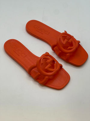 Fioure slippers — Slip-On Comfort in Bright Orange