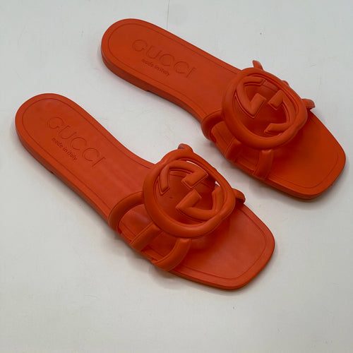Fioure slippers — Slip-On Comfort in Bright Orange