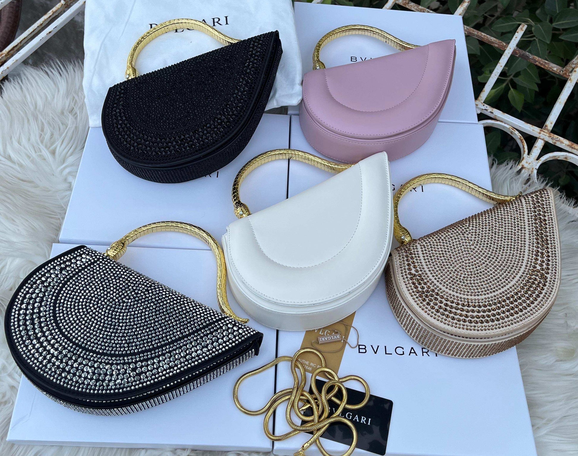 BVLGARI – Serpenti Cuore Top Handle Bag