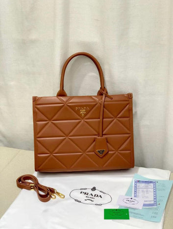 PRADA  PRADA SYMBOLE TOTE HANDBAG