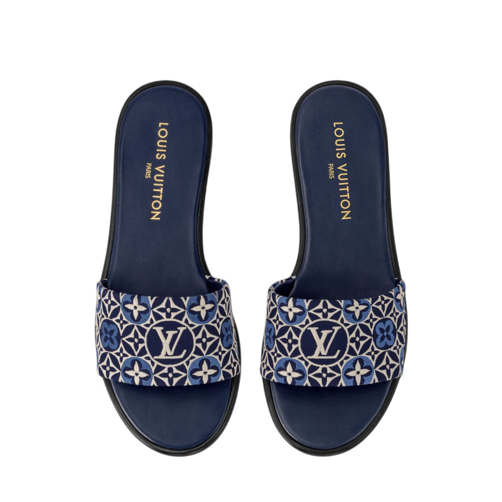 LV Embroidery Flat Slipper