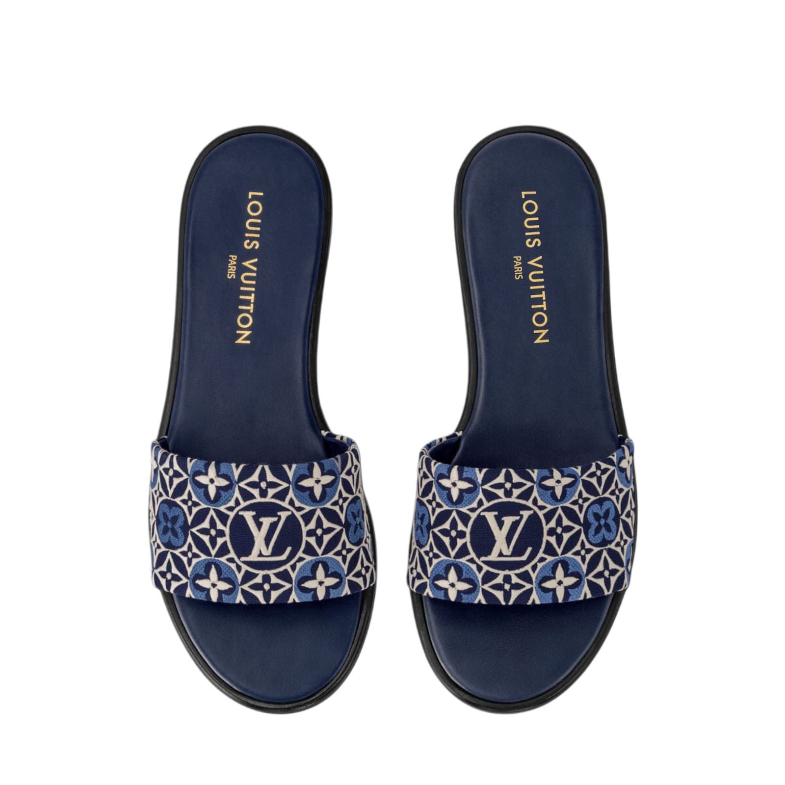 LV Embroidery Flat Slipper