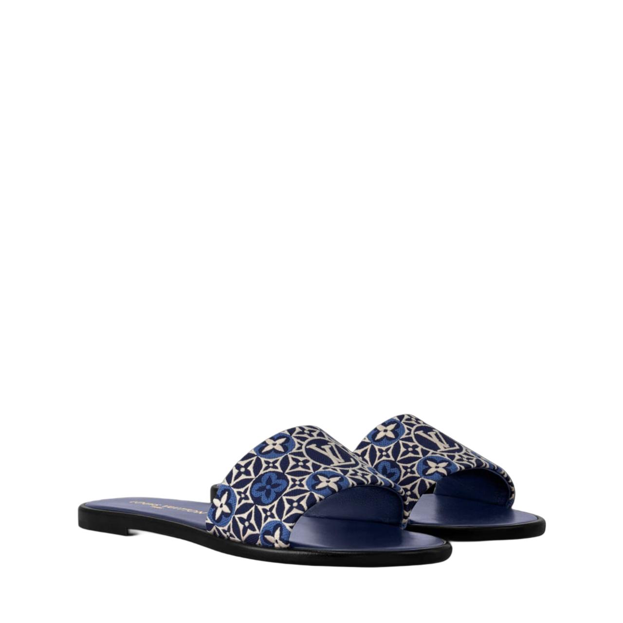 LV Embroidery Flat Slipper