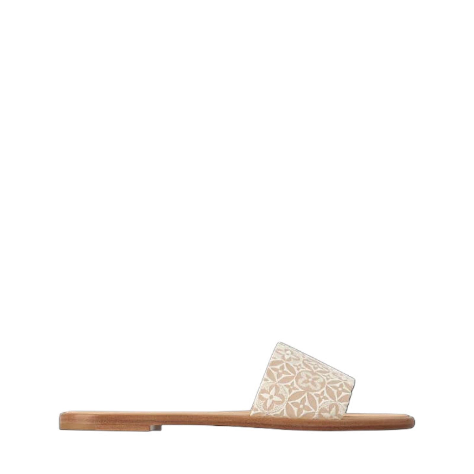 LV Embroidery Flat Slipper