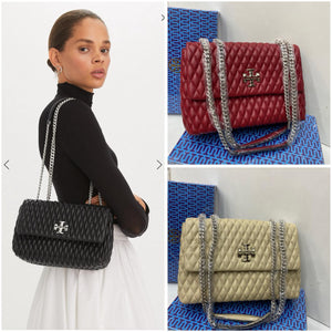 Tory Burch Small Kira Ruched Convertible Shoulder Bag