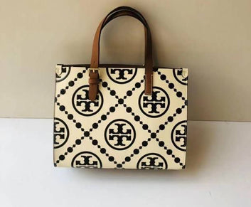 T-O-R-Y B-U-R-C-H Mini T Monogram Tote
