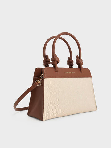 Charles & Keith Top Handle Bag with Detachable Strap