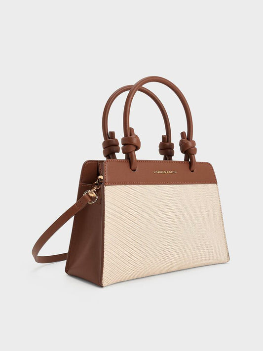 Charles & Keith Top Handle Bag with Detachable Strap