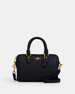 Fioure Mini Rowan Coated Canvas Crossbody Bag — Dual Carry & 2 Card Slots