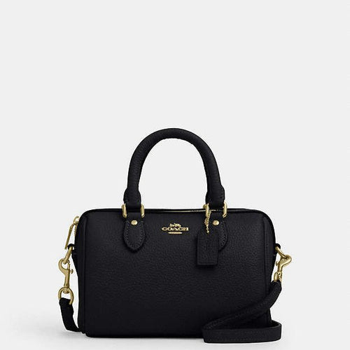 Fioure Mini Rowan Coated Canvas Crossbody Bag — Dual Carry & 2 Card Slots