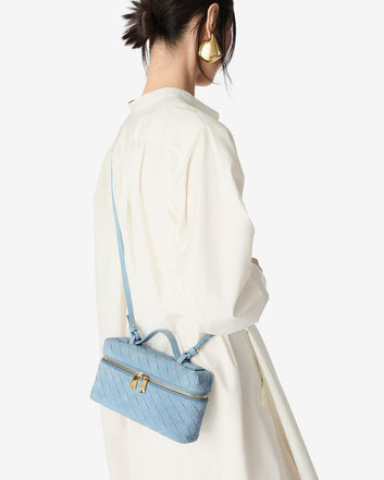 Bottega Veneta Bang Bang Intrecciato Leather Vanity Case