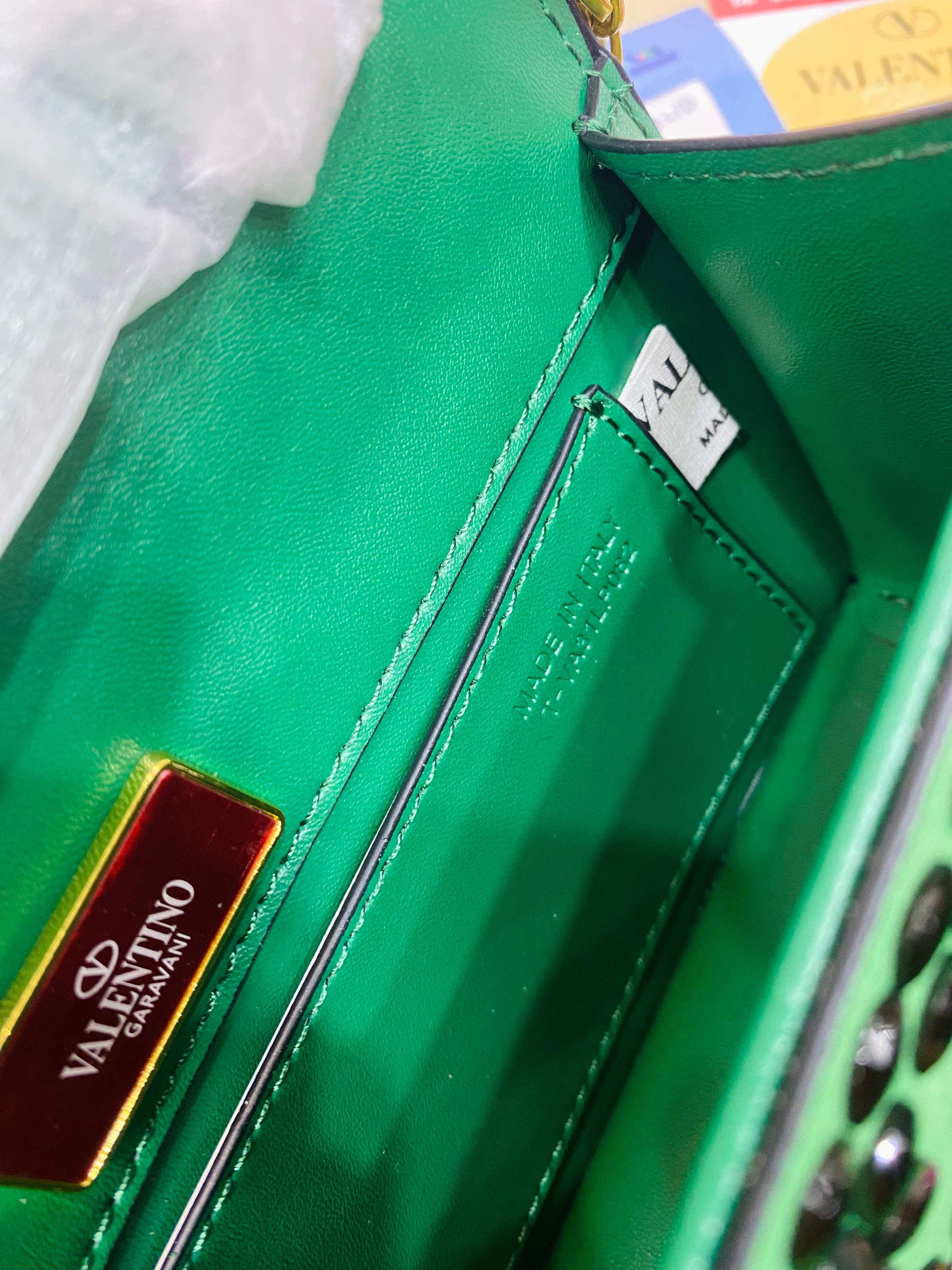 VALENTINO GARAVANI Embellished Stone Bag